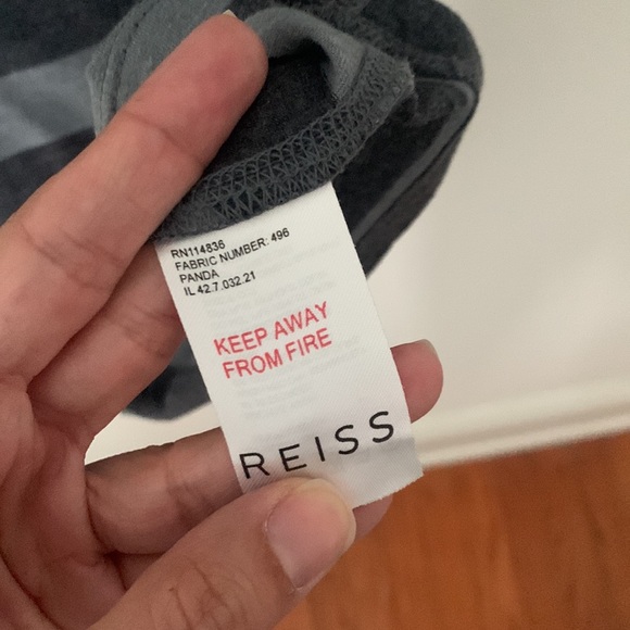 Reiss Men’s Striped T-Shirt - Picture 5 of 6